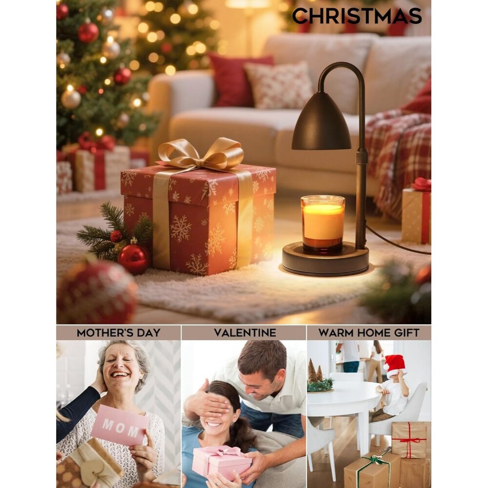 Candle Warmer Lamp With Timer Dimmable, Lamp Cand… - image 8